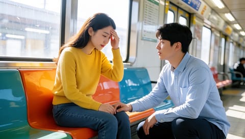 식은땀 나며 눈앞 캄캄해지고 쓰러졌다면, 미주신경성 실신 의심 증상