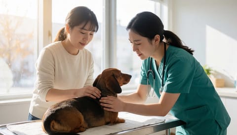 소형견 뒷다리 절뚝거림, 허리디스크 초기 증상 의심해야